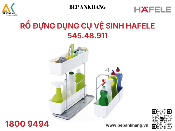 Giá đựng Hafele chất làm sạch Kesseböhmer 545.48.911
